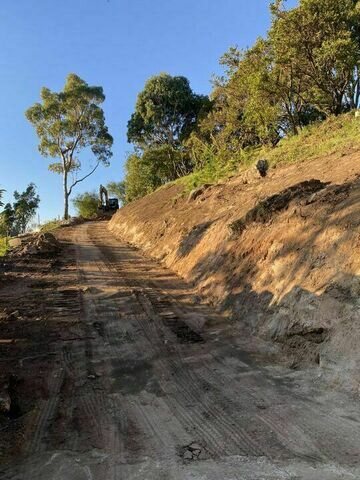 Hillside subdivision road earthworks in Cashmere Christchurch