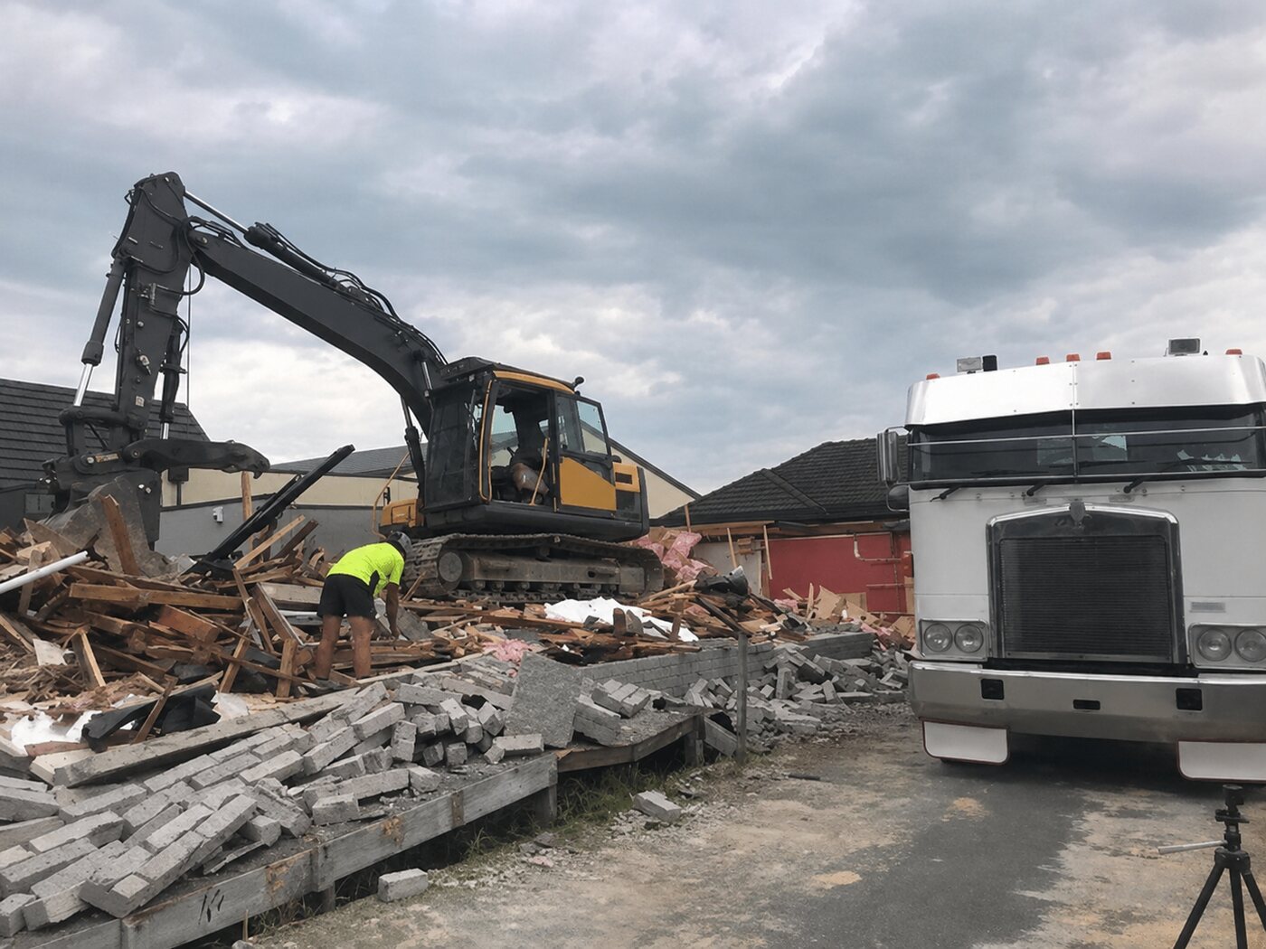 Cleared demolition site in Christchurch